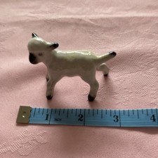 Small porcelain lamb, made in
