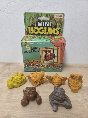 Mini boglins with box vintage - mini,