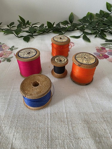 Vintage wooden thread - ​vintage,
