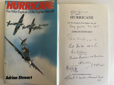 “Hurricane” Signed 16 WW2 RAF Fighter Pilots including 7 Battle of Britain