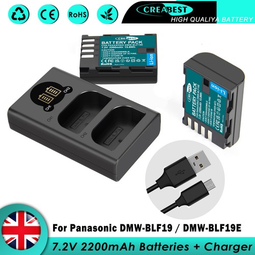 Dmw blf19 battery charger - 2x,