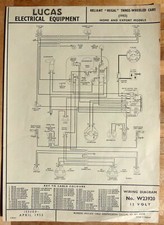 Original LUCAS Reliant Regal 3-Wheeled Car 1953 W23920