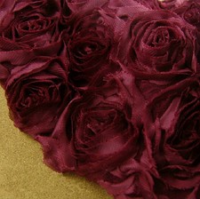 3D Rose Bridal Evening Dress