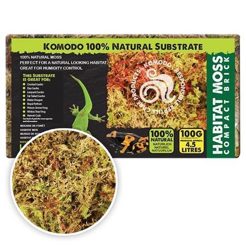 Komodo habitat moss compact - komodo,