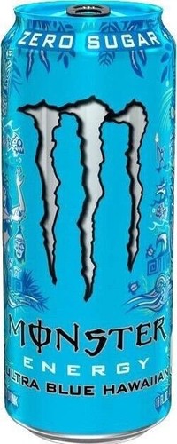 Monster ultra blue hawaiian - monster,