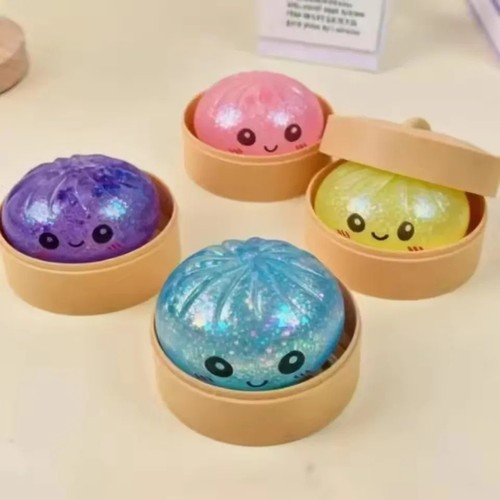 Rare glitter dumpling squishy - rare,