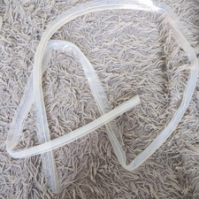 Shower Screen Rubber Seal Bath Door Strip Glass 4 -6 mm 20 Gap 1700mm Long UK