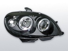 Prif oleuadau for Citroen SAXO 99-03 Angel Eyes Black LPCI03EV XINO