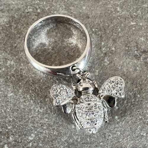 925 sterling silver bee - sterling,