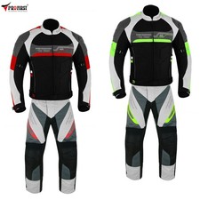 Profirst Men's Motorcycle Suit Waterproof CE Approved Textile Cordura Motorbike