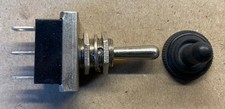 Toggle Switch On-Off-On with Rubber Cover - Kit Car Locost