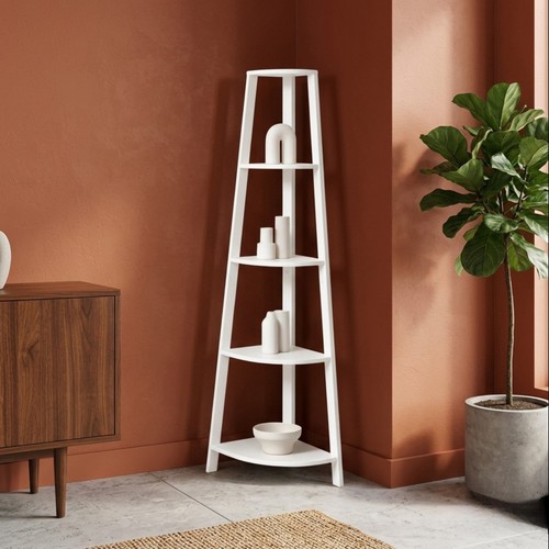 Tier corner ladder shelf - corner,