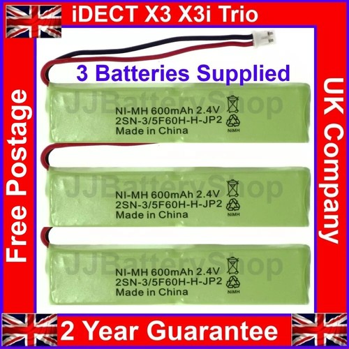 Batteries for idect - for, x3