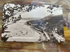 Topographical Postcard Scotland Tighnabruaich Kyles Of Bute CS0191