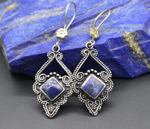 Afghan earrings leaf shape - earrings,,