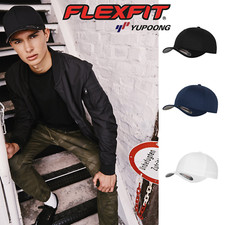 Flexfit by Yupoong Baseball Cap 6277 - 6 Panel Mid Profile Sports Cap Curved