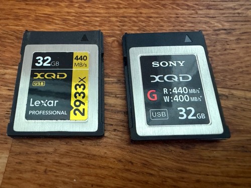 Xqd 32gb 2off 1off sony - 32gb,