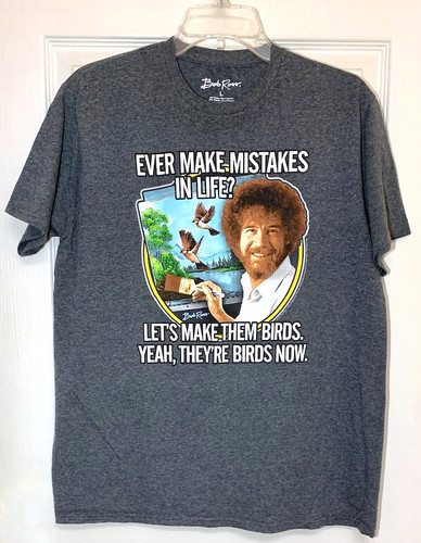 Bob ross ever make mistakes - ever,