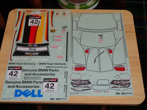 Tamiya decal sheets x - tamiya,