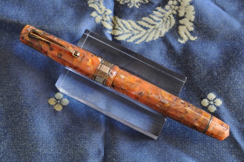 Omas paragon honey celluloid - omas,