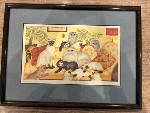 Signed framed print linda - framed, jane