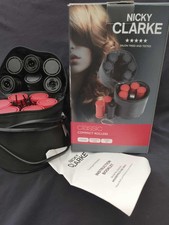 Nicky Clarke Classic Compact Heated Rollers Boxed Working