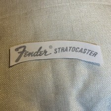 guitar headstock decal /