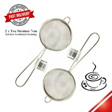 2 x Tea Strainer 7 cm | Fine