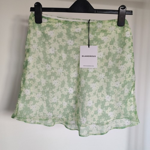 Glamorous ladies green floral - glamorous,