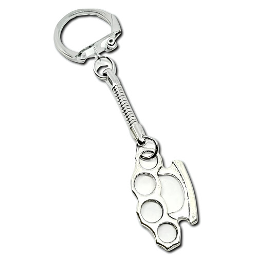 Knuckle duster keyring key - knuckle,