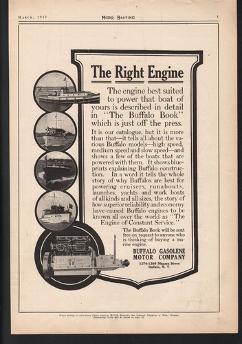 1917 buffalo motor - motor, engine