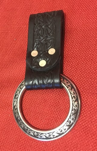 Metal ring leather - leather, tomahawk