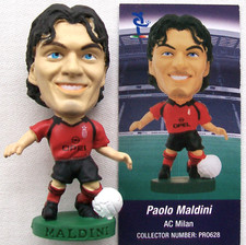 Corinthian Prostars AC MILAN Away MALDINI PRO628 Loose With Card LWC - Series 17