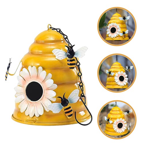 Decorative bird house parrot - decorative,