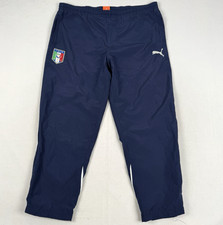 Puma Italy Tracksuit Bottoms Joggers National Team Pants Men’s Large 29” Leg