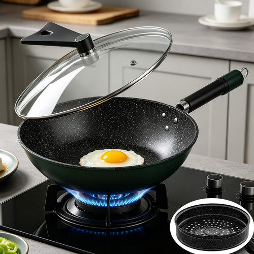 32cm non stick frying pan - pan, wok