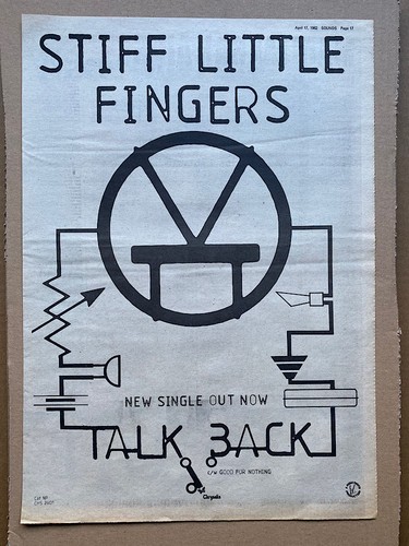 Stiff little fingers talk back - stiff,