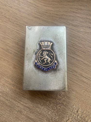Vintage hms nelson matchbox - hms,