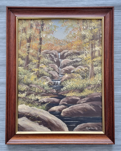 Oil painting freeman - oil,