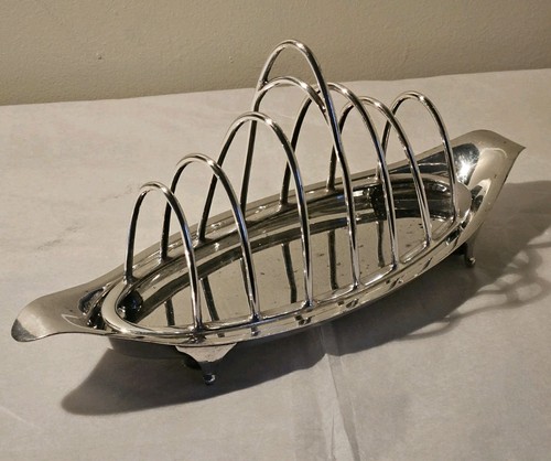 Silver plated toast - plated,