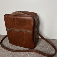 Vintage 1960s-70s Brown Vinyl