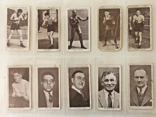 Churchman cigarette cards - churchman's,