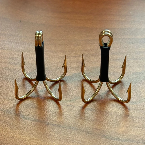 Quad treble hooks - treble, (2