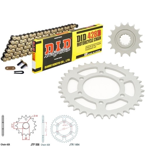 Z125 chain and - z125,
