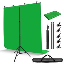 5x6.5 ft Green Screen Backdrop