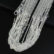 10/20/50x Silver Plated 2mm