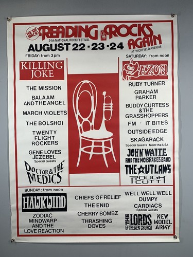 Hawkwind poster killing joke - poster,