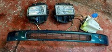 VW T4 Transporter Long Nose Headlight Washer Kit Pair Bottle Panel Lamp Pump