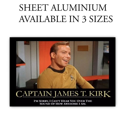 Aluminium sign featuring james - aluminium,