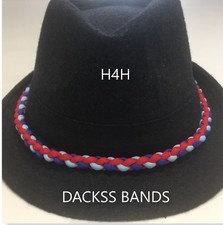 Paracord Adjustable Hat Band 26" Braid section